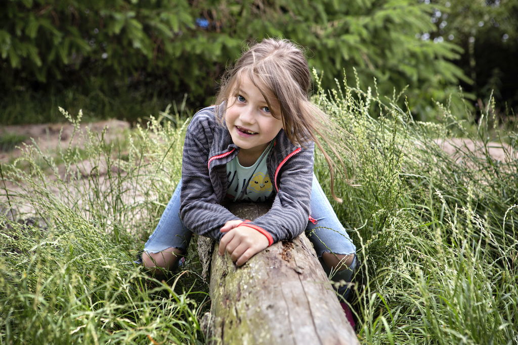 Dansk Folkehjælp Ho Feriecenter 2020. Clara på 6 år