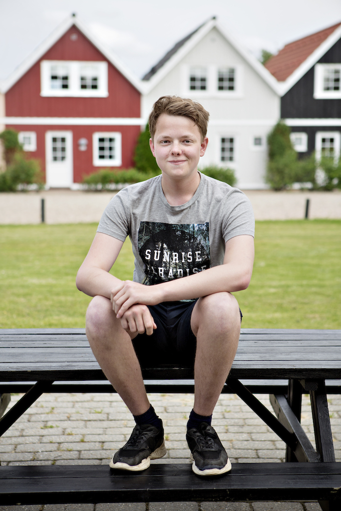 Dansk Folkehjælp Ho Feriecenter 2020. William er 17 år.